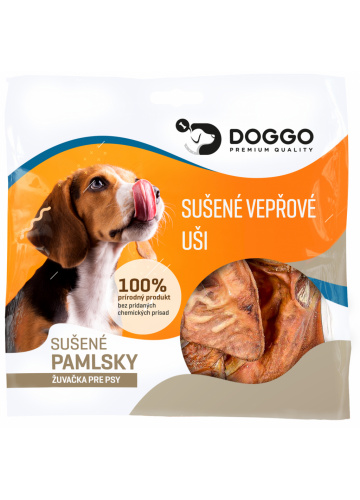 Vepřové uši sušené 9ks, 300g